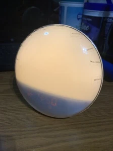 Wake Up Light Sunrise Alarm Clock Tested Working USB - Picture 1 of 6