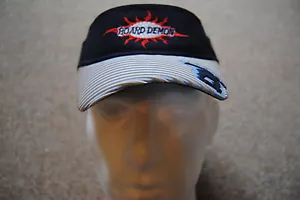 BOARD DEMON BORN ON WHEELS EMBROIDERED LOGO SUN VISOR CAP BNWT SKATEBOARD SKATER - Picture 1 of 4