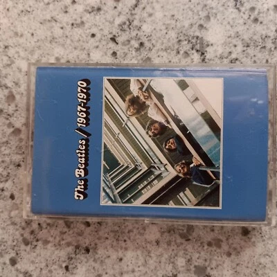 Vintage The Beatles Blue Album 1967-70 Cassette Tape (1993) Control, EMI Records - Image 1 of 4
