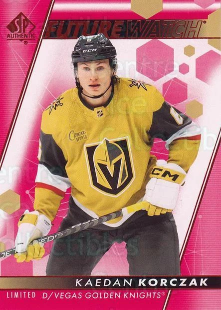 2022-23 SP Authentic Red #122 Kaedan Korczak - Image 1 of 1