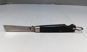 Vtg 1960s-1970s Camillus Navy Style Rope Single Blade Folding Pocket Knife  - Picture 1 of 6