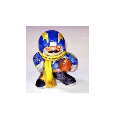 Ceramic  L A San Diego Chargers Football Huddles Old Toy Figurine 1983 Figure Cover