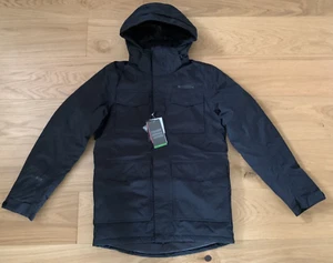NEW Mountain Warehouse Mens Winter Jacket Coat Concord Extreme Black XS XSmall - Picture 1 of 3