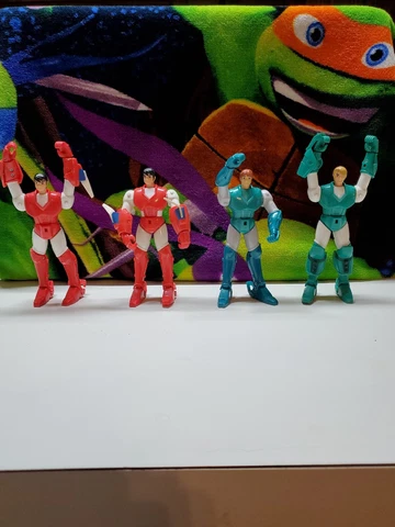 Playmates Ronin Warriors - 1995 Action Figures Lot Of 4 Please READ Description Cover