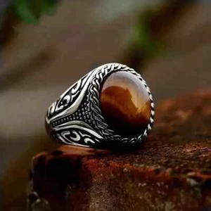 Beautiful Tiger Eye Ring size 11 - NEW!  FREE SHIPPING IN THE USA! - Picture 1 of 1