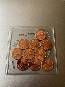 Centavo Lincoln Shield 2017-P brillante sin circular. Lote de (10) - Imagen 1 de 2