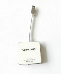 USB C 6 in 1 Hub Adapter Converter Multi Port Adapter SD Card Reader Adapter - Picture 1 of 7