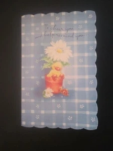 Tender Thoughts Cute Duck Greeting Card You Mean So Very Much - Picture 1 of 3