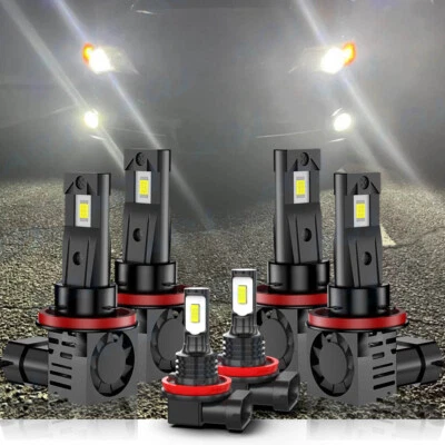 For Chevrolet Captiva Sport 2013 6x LED Headlight High Low Fog Bulbs Combo Kit - Изображение 1 из 4