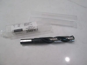 Nuevo - Taladro y herramienta Viking 5/8"" x 5"" MRO PRO broca de taladro negra y plateada #54330 - Imagen 1 de 5