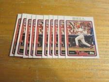 David Bell Lot of 10 2005 Topps #44 Trading Cards MLB Philadelphia Phillies