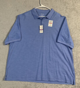 Charcoal Grey B Long Sleeve 1/4 Zip Men's Polo T-Shirts Haggar 2XL,L,Combo Blue 