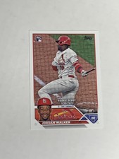 Jordan Walker 2023 Topps Baseball Rookie Card # US122 St Louis Cardinals RC