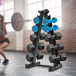 Home Gym Dumbbell Rack Stand Heavy Duty Storage Holder Shelf Weight Rack 300kg - Picture 1 of 15