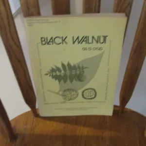 BLACK WALNUT as a Crop. USDA Forest Service. 1973. Paperback - Picture 1 of 3