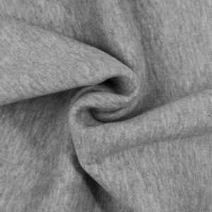 Sweatshirt Stoff meliert grau (Preis= 0,5 Meter) - Bild 1 von 2