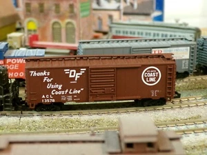 N-Scale Custom ATLANTIC COAST LINE (ACL) 40' BOXCAR # 13578 - Picture 1 of 1