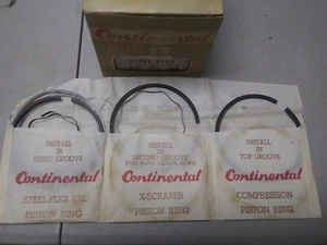 1956-1957  Ford/Mercury  312 (STD) Steel Piston Rings - Picture 1 of 1