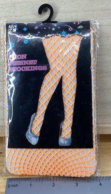 Medias de red de neón para disfraz de Halloween Foto 1 de 2