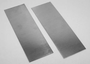Nickel Silver Sheet / Bracelet Blanks 20ga 6" x 2" .81mm  Pkg Of 2 - Picture 1 of 1
