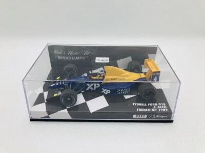 1/43 MINICHAMPS TYRRELL FORD 018 J.ALESI FRENCH 1989 Rare Item - Bild 1 von 4