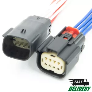 Electrical connector 8-pin. Female + Male. Waterproof. 20142KW8P - Picture 1 of 12