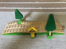 Thomas Friends 99261 Wooden Train TREES ON THE TRACK Clickity Clack VHTF