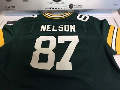 CAMISETA NIKE GREEN BAY PACKERS JORDY NELSON JUVENIL TALLA 10-12, MUY BONITA. Foto 1 de 4