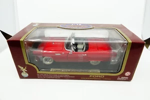 Road Legends Yat Ming Ford Thunderbird 1955 rosso 1:18 pressofusione nuovo IMBALLO ORIGINALE - Foto 1 di 3