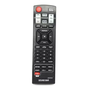 New AKB73575421 For LG Sound Bar Remote Control NB5540A SoundBar AKB73575401 - Picture 1 of 3