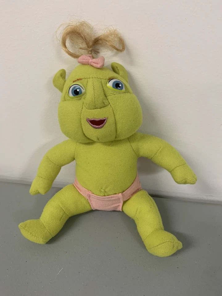 Fralda Shrek The Third Baby verde ogre Nanco Dreamworks 2006 pelúcia - Imagem 1 de 2