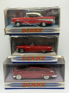 Lote de trabajo de autos americanos Dinky 1:43 raro - DY-11 DY-2 DY-31 coches modelo diecast - Imagen 1 de 8