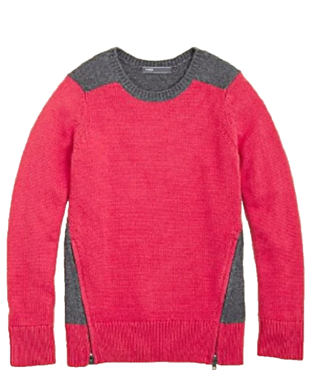 Suéter Vince Niñas Cremallera Lateral Bloque de Color Rosa Gris TALLA 5 Foto 1 de 3