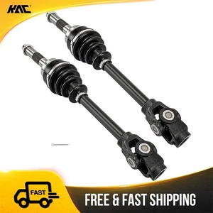 2x Front CV Axle Shaft Assembly For 2004-2008 Polaris Sportsman 500 6x6 1380063 - Picture 1 of 15