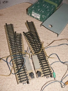 K23  Märklin 3900 MW Weichenpaar  5064 aus 1954/55 Jahre ohne Zusatzgleise TOP - Bild 1 von 2