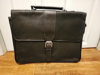 Funda de cuero negra para portátil Kenneth Cole Reaction 521515 Foto 1 de 4