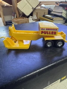Vintage 1988 Matchbox All American Puller Yellow Pull Sled Nice Super Chargers - Picture 1 of 12