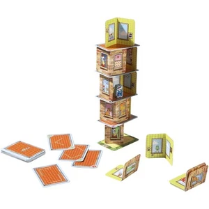 HABA 4789 Rhino Hero- A 3D Stacking Games for Ages 5+ English Version (Made in G - Imagen 1 de 9