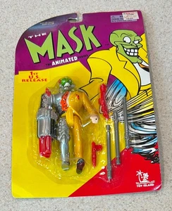LA MÁSCARA SERIE ANIMADA -- Figura de acción Cyborg Mask (1997 Toy Island) - Imagen 1 de 4
