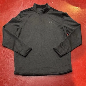 Under Armour UA Quarter Zip Grau Herren Größe Large L Coldgear - Bild 1 von 8