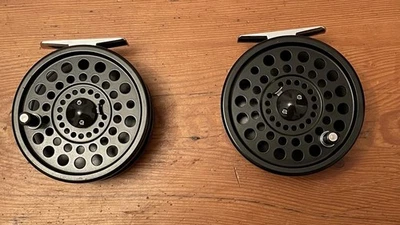 Dos carretes LL Bean Quest III Click Pawl Fly Foto 1 de 4