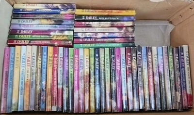 Janet Dailey Americana Series Harlequin Entire Book Set 1-50 All States 1981 PB Foto 1 de 4