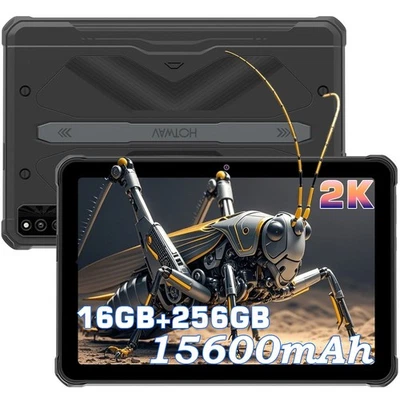 HOTWAV R6 Ultra 10.4 Zoll Outdoor Tablet 15600mAh 16GB+256GB Octa-Core Tablet 4G - Bild 1 von 4