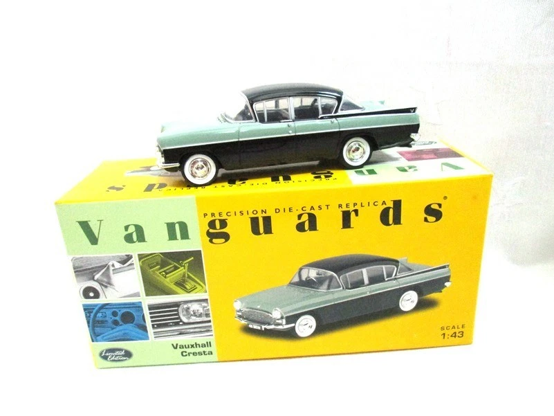 Corgi Vanguards Vauxhall PA Cresta Versailles Verde/Negro VA06404 RARO Foto 1 de 1