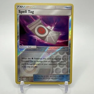 Trainer Spell Tag 190/214 Pokemon Sonne & Mond 2018 Lost Thunder Reverse Holo LP - Bild 1 von 3