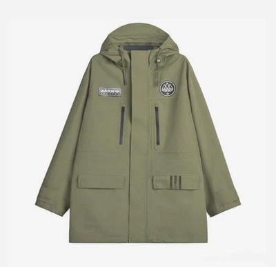 Adidas SPZL Sunnyhurst Jacket Parka AW25 - Green - Small (S) Brand New - Image 1 of 4