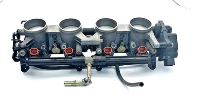 2005 04-05 Suzuki GSX-R 600 GSXR600 throttle body bodies fuel injectors STVA Foto 1 de 4
