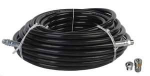 Schieffer 3/8" x 100' 4000 PSI Thermoplastic Sewer Jetter Hose & 8.0 Nozzles - Picture 1 of 9