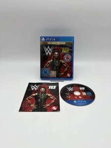 WWE 2k18 - Deluxe Edition (Sony PlayStation 4) - PS4 - OVP + Anleitung - Bild 1 von 1