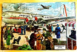 American Overseas Airlines American Airlines STRATOCRUISER Sierra de calar Juego de rompecabezas - Imagen 1 de 7